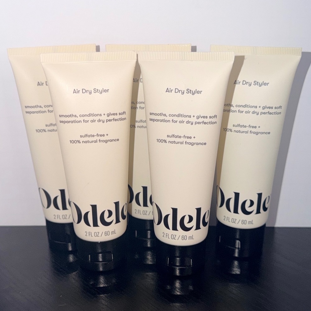 Odele Air Dry Styler 5 PK Travel Size 2oz Sulfate Free Hair Cream Smoothing